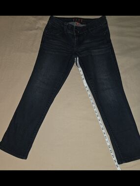 Elle Dark Indigo Ankle Jeans